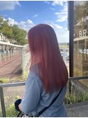 ブリーチ1回でつくるピンクベージュ【濱嶋】