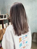 グロウウィング(GROWING) レイヤーロング×バレイヤージュカラー