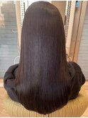 20代30代40代艶感ストレートアッシュグレージュ透明感ロング