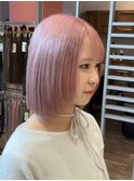 ブリーチ2回目安/ペールピンク