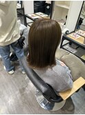 艶髪オリーブグレージュカラー