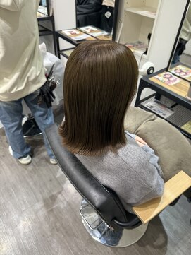 ココット 京橋店(cocotte) 艶髪オリーブグレージュカラー