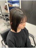 【ボブ×縮毛矯正】イメチェン/美髪/鎌取/林愛華