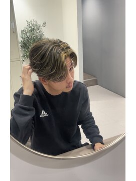 アレス バイ シカ 神戸三宮元町店(ALLES by Cica) 外国人風ハイライトセンターパート