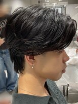 ロルカ 池袋店(Rolka)&nbsp;【カルマパーマ】メンズヘア/メンズパーマ/センターパート/池袋