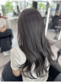 ブリーチなしダブルカラー☆アッシュブラック☆20代30代40代