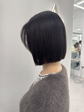 アマトウキョウスマートサロン(AMA TOKYO×Smart Salon) タッセルボブ　韓国ボブ　ぱつっとボブ
