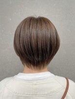 アオアクア 新越谷店(AO-AQUA)&nbsp;すっきりショート・フェザーカット・小顔効果・軽やかヘア・韓国