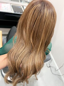 アウラヘアーサロン(aura hair salon) ハイライトカラー