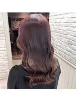 グロウ(grow) ブリーチなしダブルカラーで作るピンクラベンダー