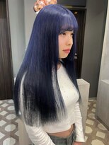 ジルバイジゼル(JILL by GiseL)&nbsp;ブルー×ネイビーグラデーション