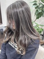 ベルヘアーデザイン 堺東(Belle hair Design)&nbsp;ハイライトレイヤーカットイルミナカラー20代30代40代堺東