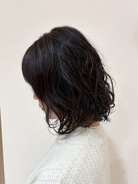 ユウヘアー 尾張旭店(U Hair) コテ巻き風パーマ/ボブパーマ