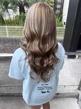 アバディブロス(Abadi Bros) ハイライト×ベージュ×ホワイトベージュ