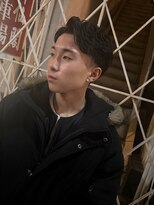 メロウメンズライン 神戸三宮(mellow men's line)&nbsp;/ニュアンスパーマ /フェザーパーマ/センターパート