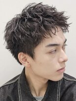 フィフス 大分(fifth)&nbsp;大分ツイストスパイラルパーマメンズカットスパイキーショート