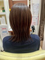 美容室ヒラトヤ 都南店 大人可愛い艶カラーくびれひし形ヘア10代20代30代40代