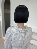 黒髪ボブ