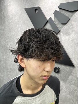 ゼノ 海老名(XENO) 海老名緩めシャドウパーマ波巻きパーマツイストスパイラルパーマ