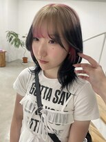 ミュウアンド(Mew＆)&nbsp;【@re_n___】デザインカラー/レイヤーカット