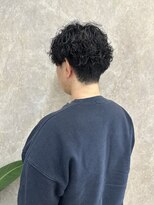 ルページ 千葉(lpage) MEN’S HAIR/波巻きツイストスパイラル/リバースセンターパート