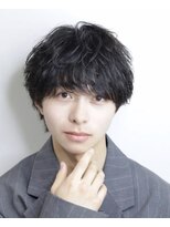 アストラ(ASTRA)&nbsp;MEN’S HAIR/波巻きツイストスパイラル/リバースセンターパート