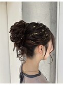 高めアップスタイル