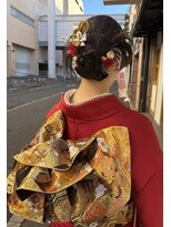 ルリアンヘアーメイク(le Lien hair make)&nbsp;成人式スタイル着付け