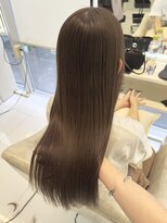 シーナ バイ マグ(siina. by Mag)&nbsp;髪質改善ブリーチなしグレージュ赤みなし夏カラー透明感艶カラー