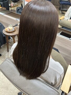 ルチア パリ(Luccica PARIS) 【Luccica PARIS sayumi】オリーブカラー×メモリーケアカラー