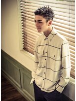 ベル 銀座並木通り店(Belle)&nbsp;MEN'S HAIR ジェルでセットするベリーショート〔Belle銀座〕