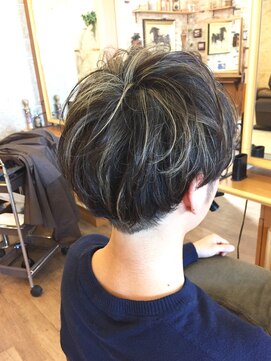 ルークス 中央林間(LOOOKS) メンズポイントハイライトカラー×マッシュ