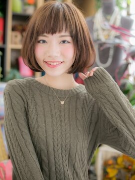 カバーヘア ブリス 上尾西口店(COVER HAIR bliss) ★キュートな前下がりボブで小顔見せ！★2!