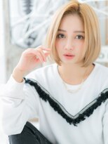 モッズヘア 越谷(mod's hair)&nbsp;*mod's越谷*攻め系！ハイトーンカラー★ワンレン大人ボブa