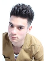 ワンワンオー バーバーショップ 博多店(@110 BARBER SHOP) 刈り上げ ビジカジツーブロック