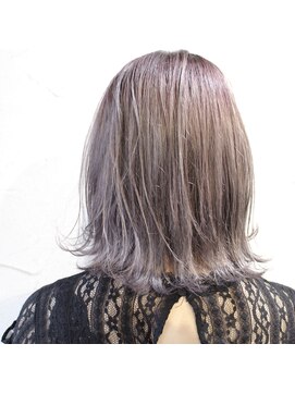 デコヘアーフラッペ(DECO HAIR frappe) ピンクとラベンダーのグラデーションカラー