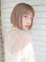 ルティア 池袋(Lutia)&nbsp;ボブ×ハイトーンベージュ