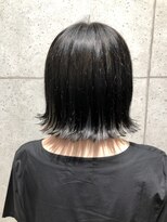 ヘアサロン ドットプラス 町田店(dot. plus)&nbsp;サロンワーク×インナーカラー切りっぱなしボブ【中西里美】