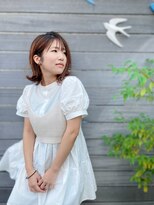 ロッタ ヘアサロン(LOTTA HAIR SALON) 外ハネロブ×シースルーバング