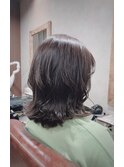 【lelie 嵩下】切りっぱなし外ハネスタイル