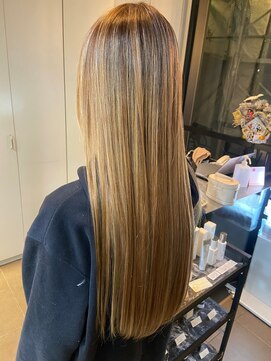 インデックスヘアーユー 錦糸町店(in'dex hair - U) 韓国風ハイトーンロングスタイル[錦糸町/錦糸町駅/錦糸町北口]