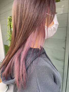 マーシュ(marshu) 《春カラー》暖色ブラウン × ベビーピンク♪