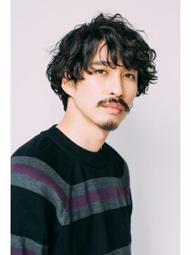 ミットバイツリー 新宿南口(mit by tree) 【mit by tree 新宿南口】スパイラルパーマ×アッシュブラック