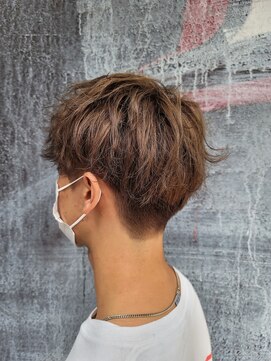 ビグディーサロン(BIGOUDI salon mukonosou) メンズショートパーマ風アレンジ☆