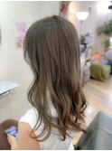 ミルクティー×ホワイトグレージュ【＃髪質改善＃ヘアケア】