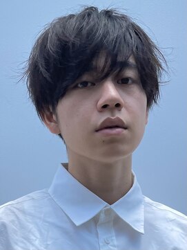 フイ 代々木(Hui) 波巻き/アップバング/ツーブロックマッシュ/束感ショート