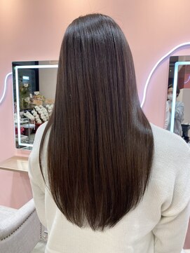 ウィクシーミミ 栄矢場町店(wixy mimi) 【wixy mimi/栄 矢場町/】水素カラーでうるツヤストレート