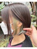 ミニボブ×インナーカラー [EMMA] yui