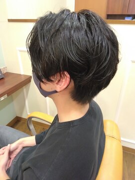 アメイジングヘアー 中沢店(AMAZING HAIR) センター分け/かき上げ/メンズパーマ/ニュアンスパーマ/爽やか