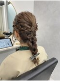 【Arno】編みおろしヘアセット